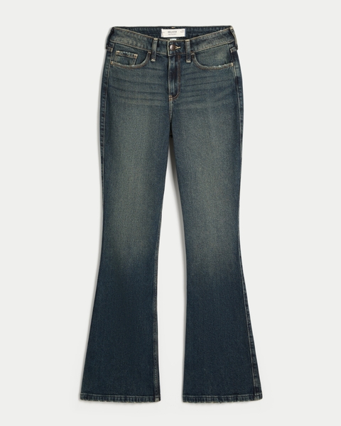 Женские джинсы Hollister Curvy High-Rise Medium Wash Bootcut Jeans