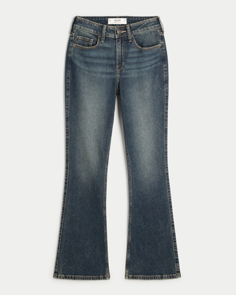 Женские джинсы Hollister High-Rise Medium Wash Bootcut Jeans
