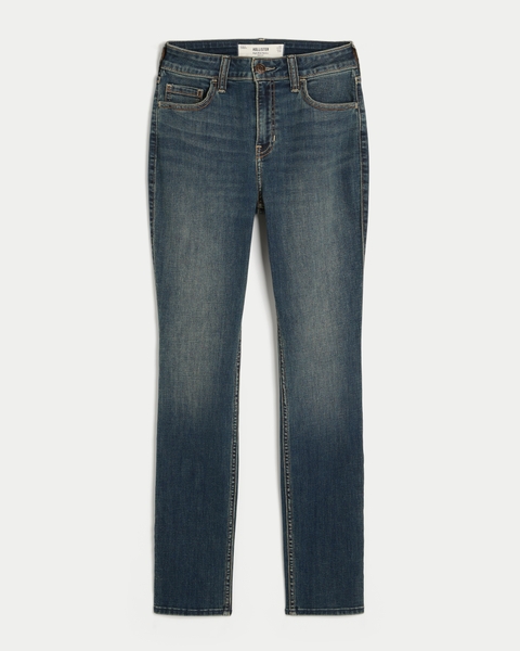 Женские джинсы Hollister Curvy High-Rise Skinny Jeans