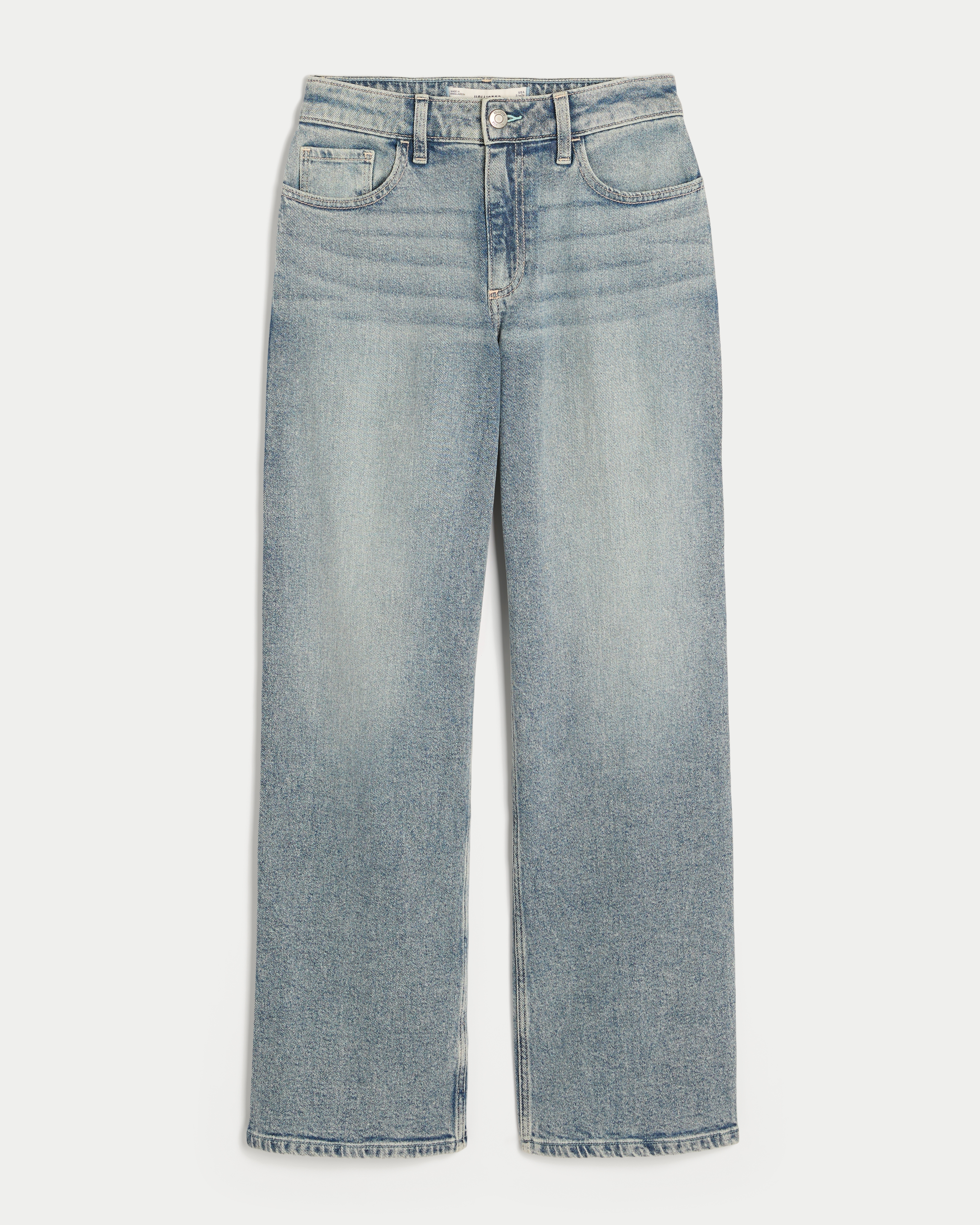 Женские джинсы Hollister Curvy High-Rise Dad Jeans