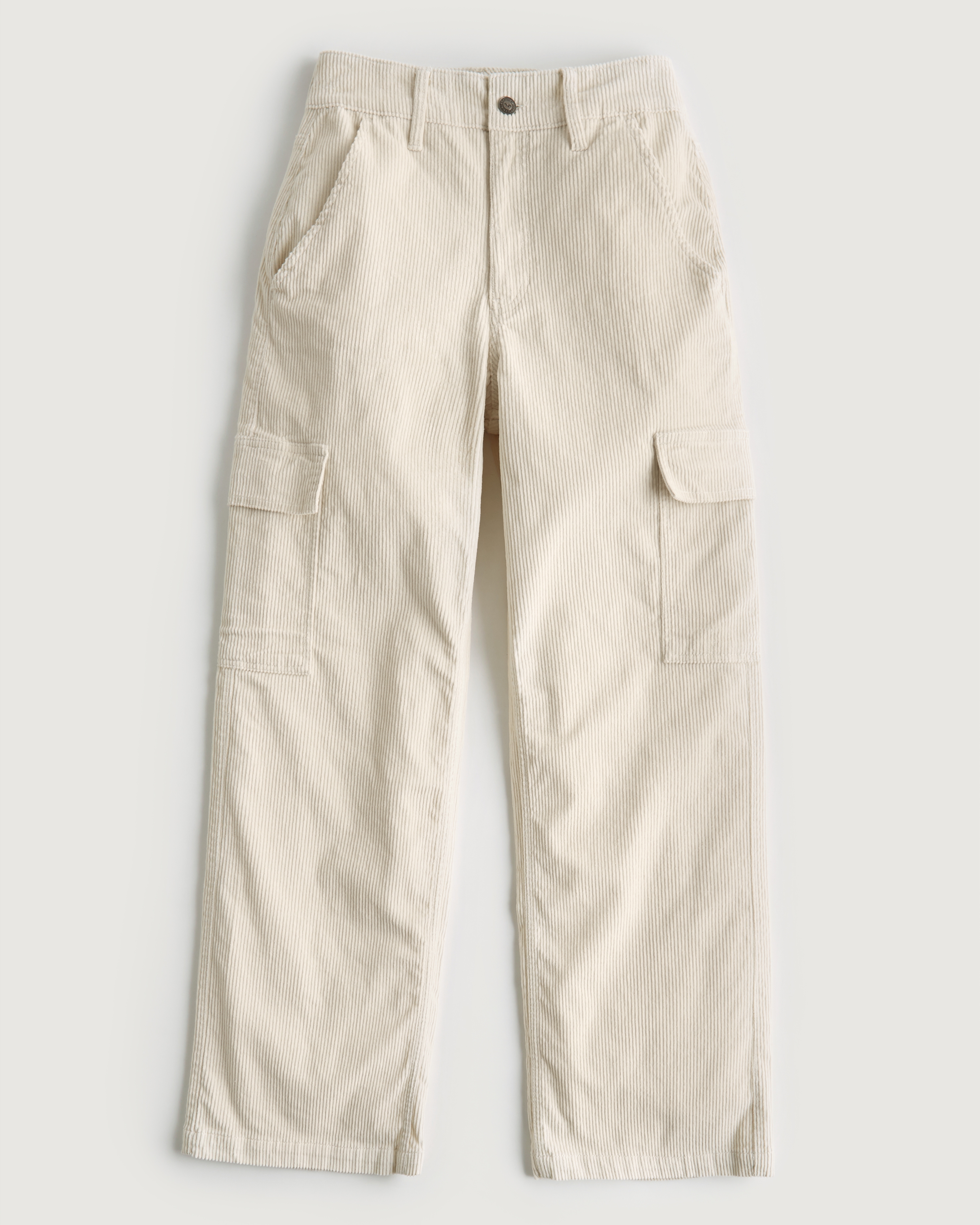 hollister ultra high rise straight utility pants