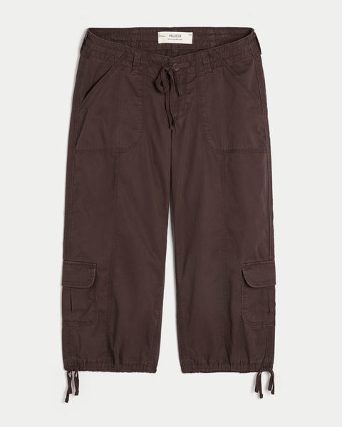 Женские брюки Hollister Ultra Low-Rise Baggy Capri Pants