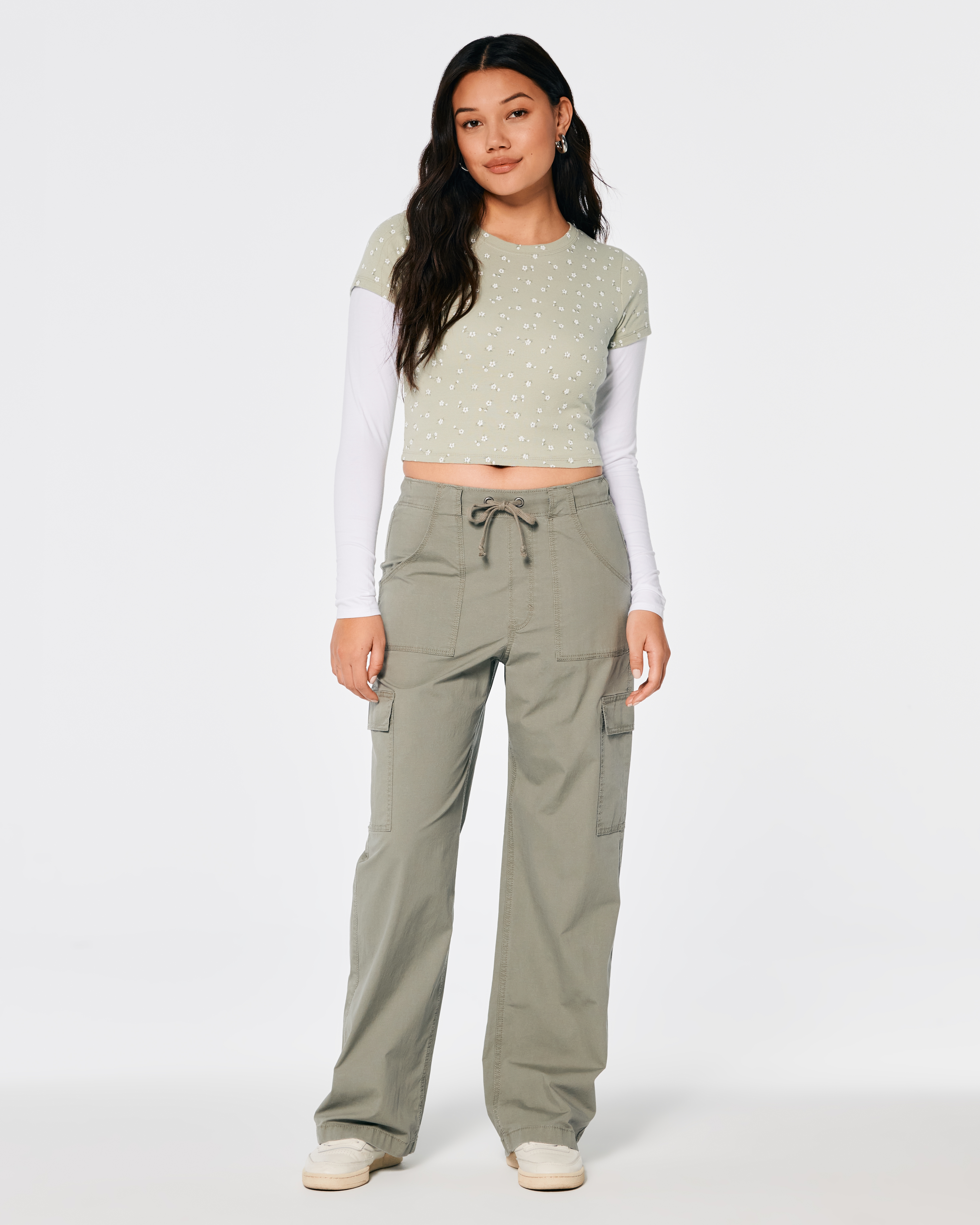 hollister cargo pants