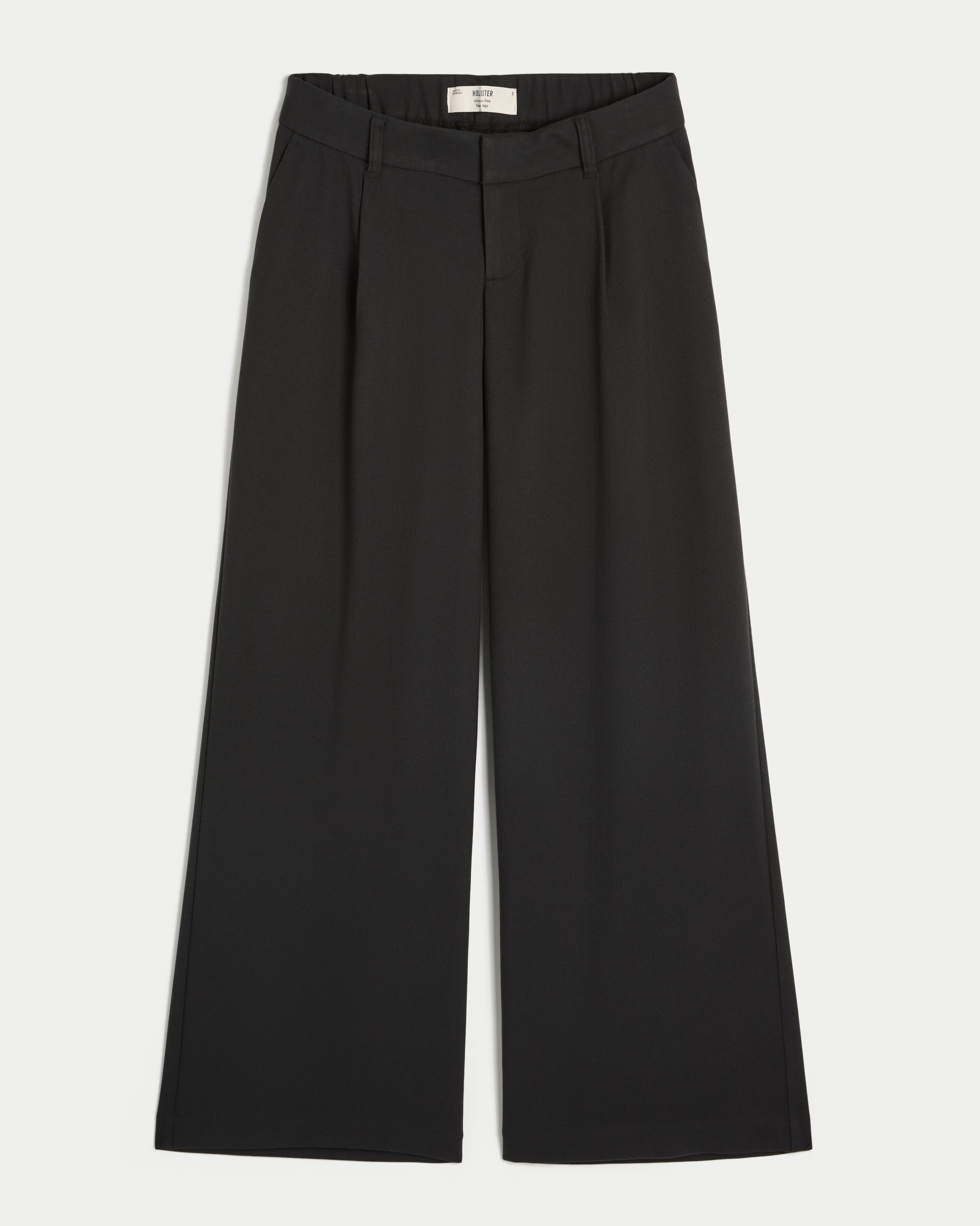 Женские брюки Hollister Livvy Ultra Low-Rise Pleated Super Baggy Pants