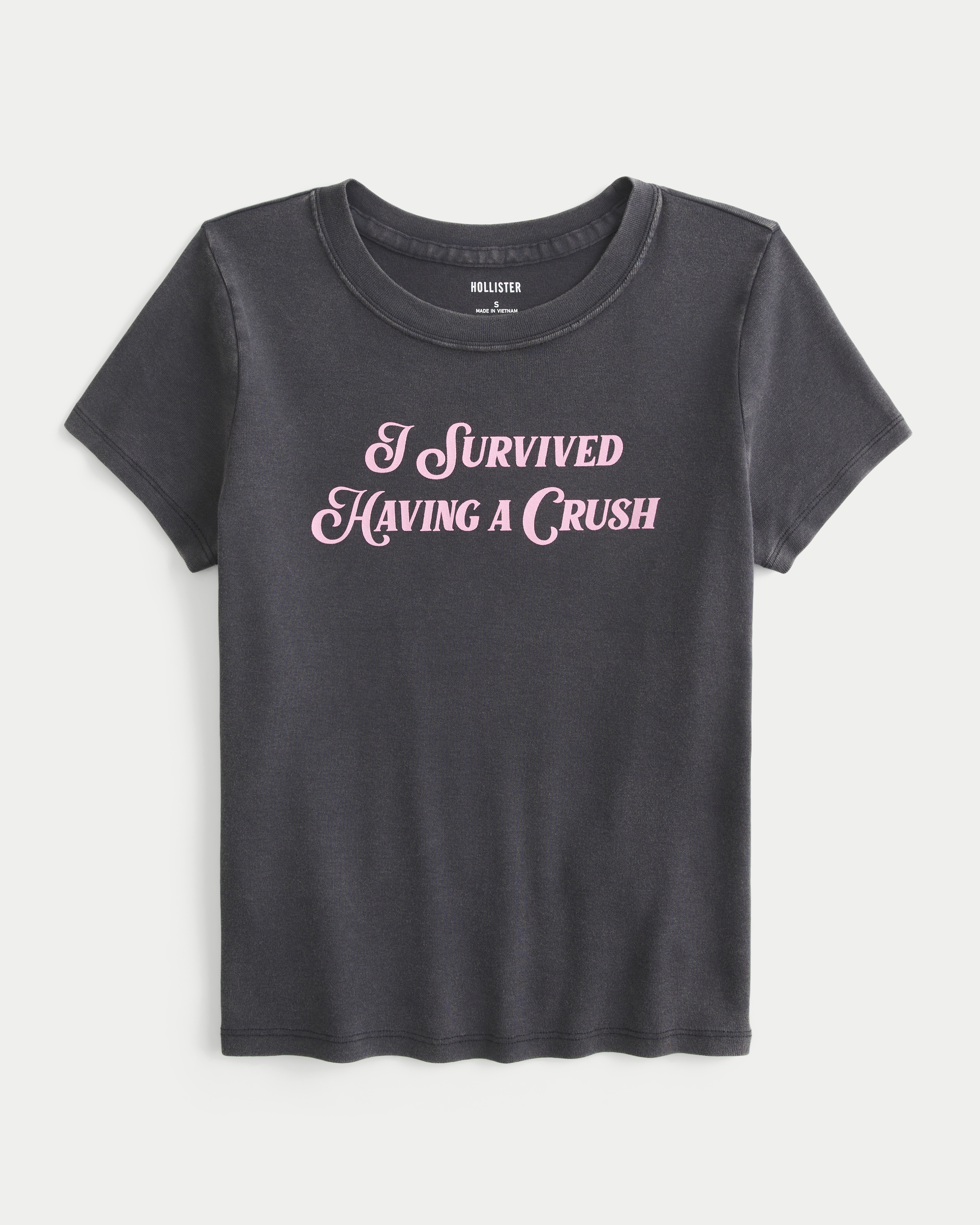 Женские футболки Hollister Call Me Graphic Baby Tee