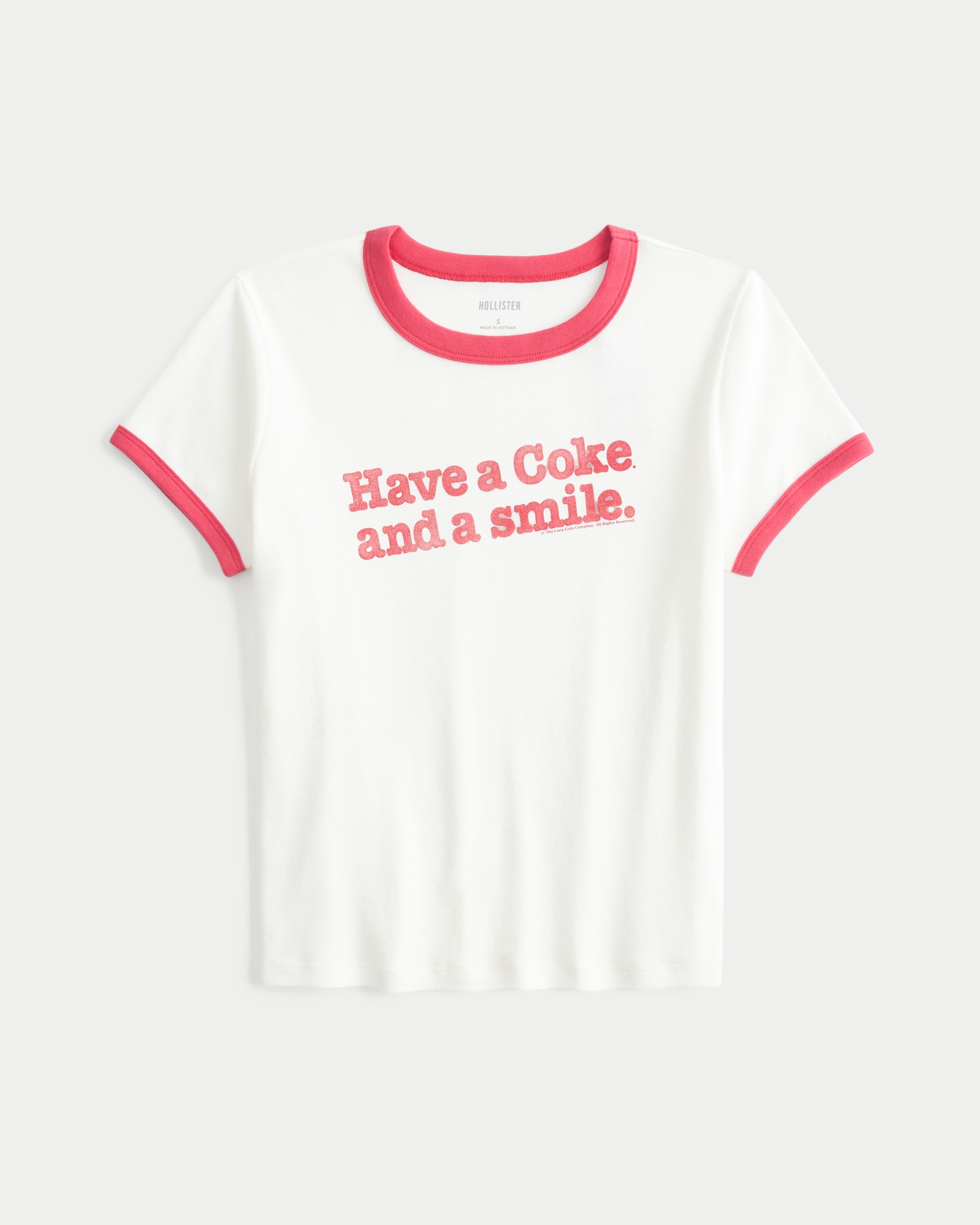 Женские футболки Hollister Cotton Cherry Graphic Baby Tee