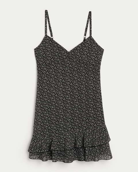 Женские платья Hollister Ruffle Chiffon Mini Dress