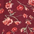dark red floral