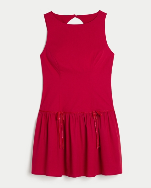 Женские платья Hollister High-Neck Drop Waist Skort Dress