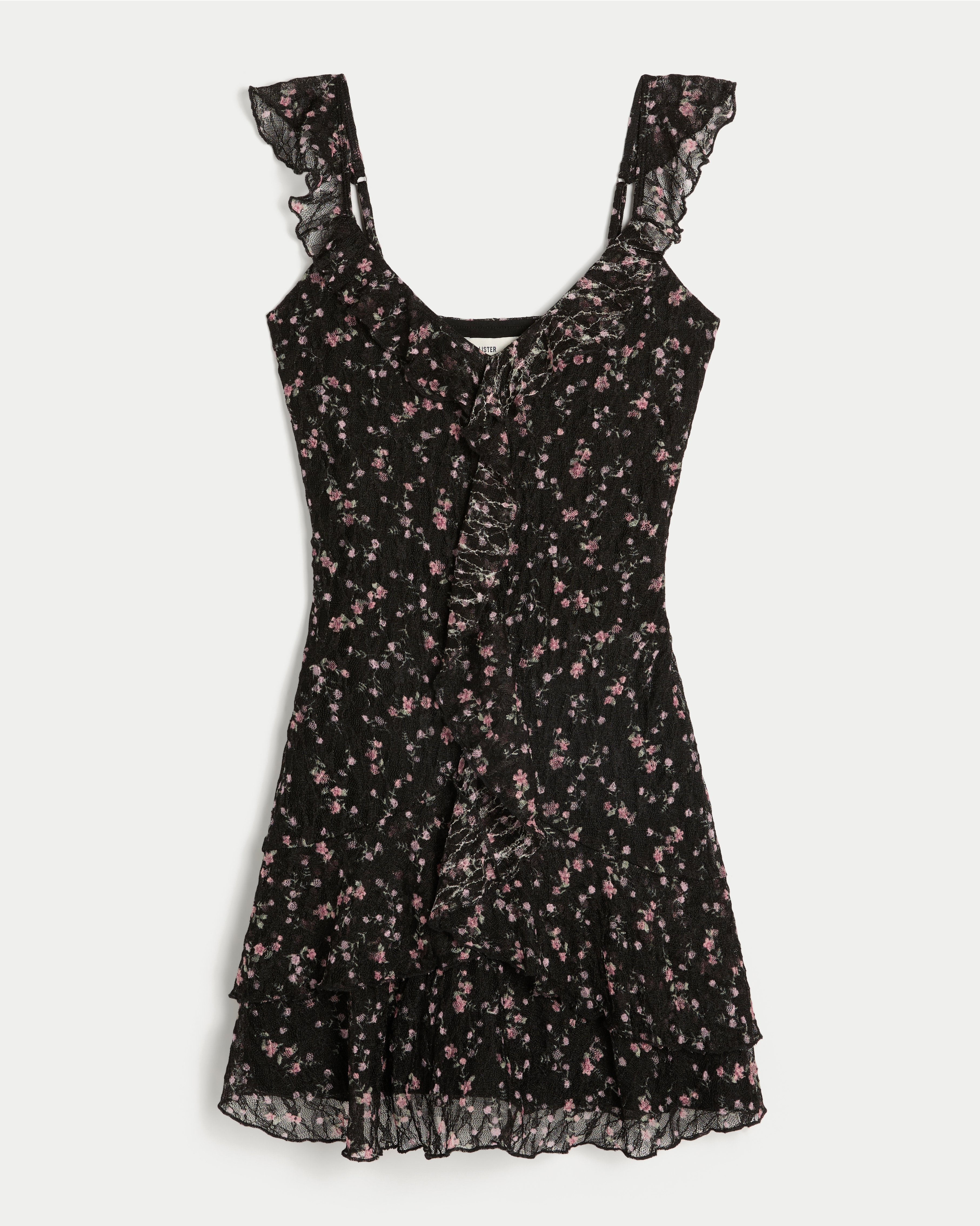 Женские платья Hollister Lace Ruffle Mini Dress