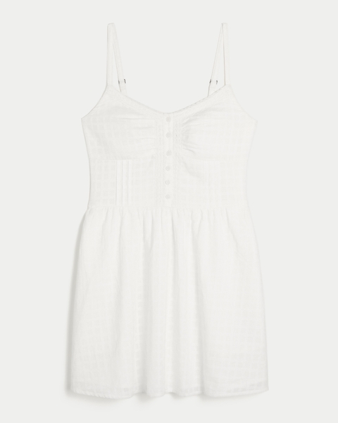 Женские платья Hollister Curvy Lace Trim Mini Dress