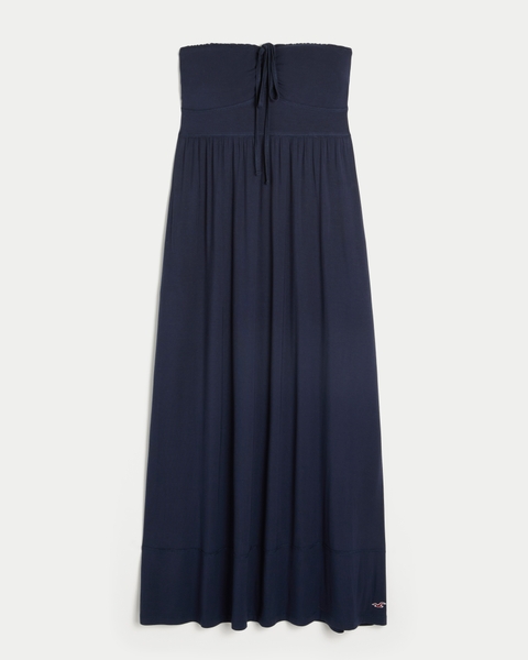 Женские платья Hollister Strapless Knit Maxi Dress