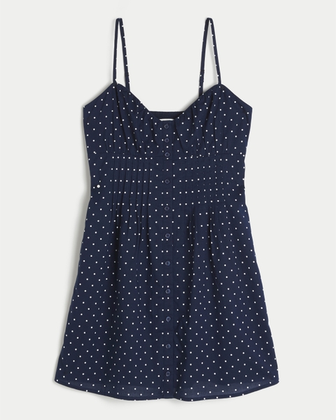 Женские платья Hollister Pintuck Mini Dress