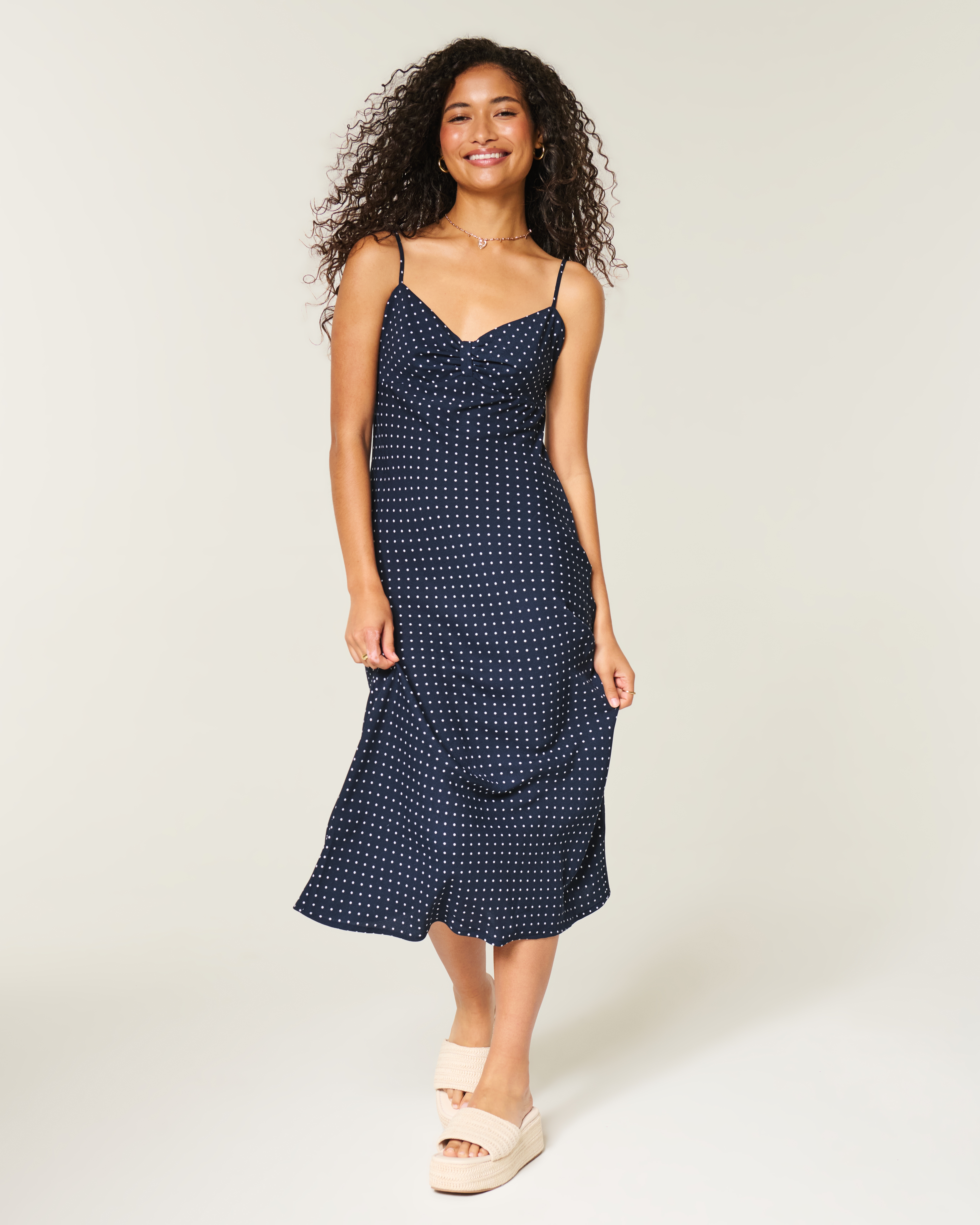 Женские платья Hollister Crepe Slip Maxi Dress — фото 2
