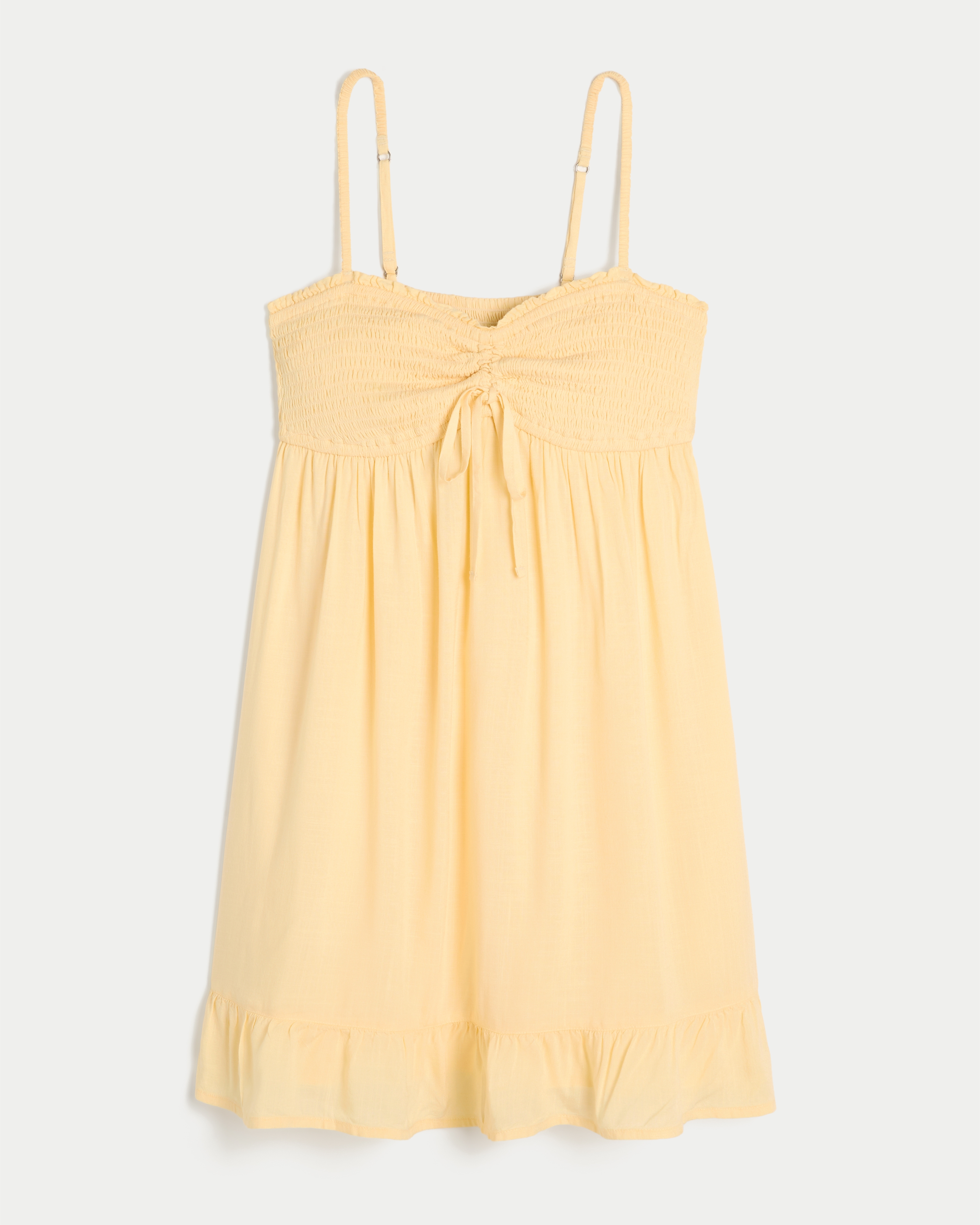 Женские платья Hollister Smocked Bodice Mini Dress
