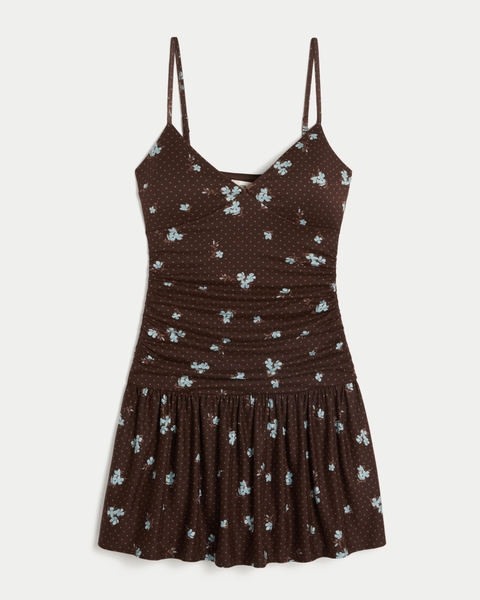 Женские платья Hollister Knit V-Neck Mini Dress