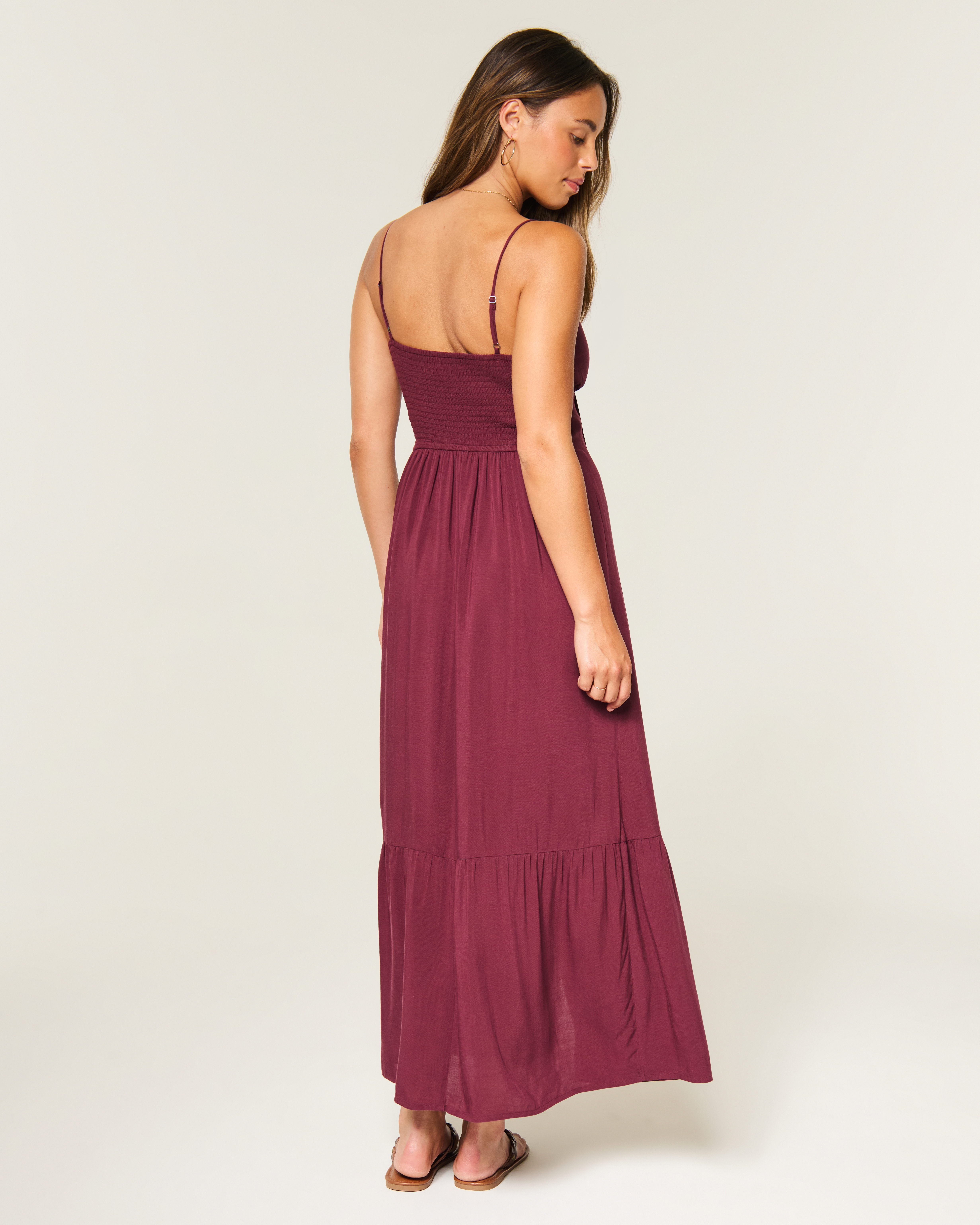 Женские платья Hollister Pintuck Maxi Dress — фото 3