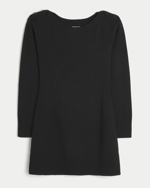 Женские платья Hollister Long-Sleeve Sweater Mini Dress