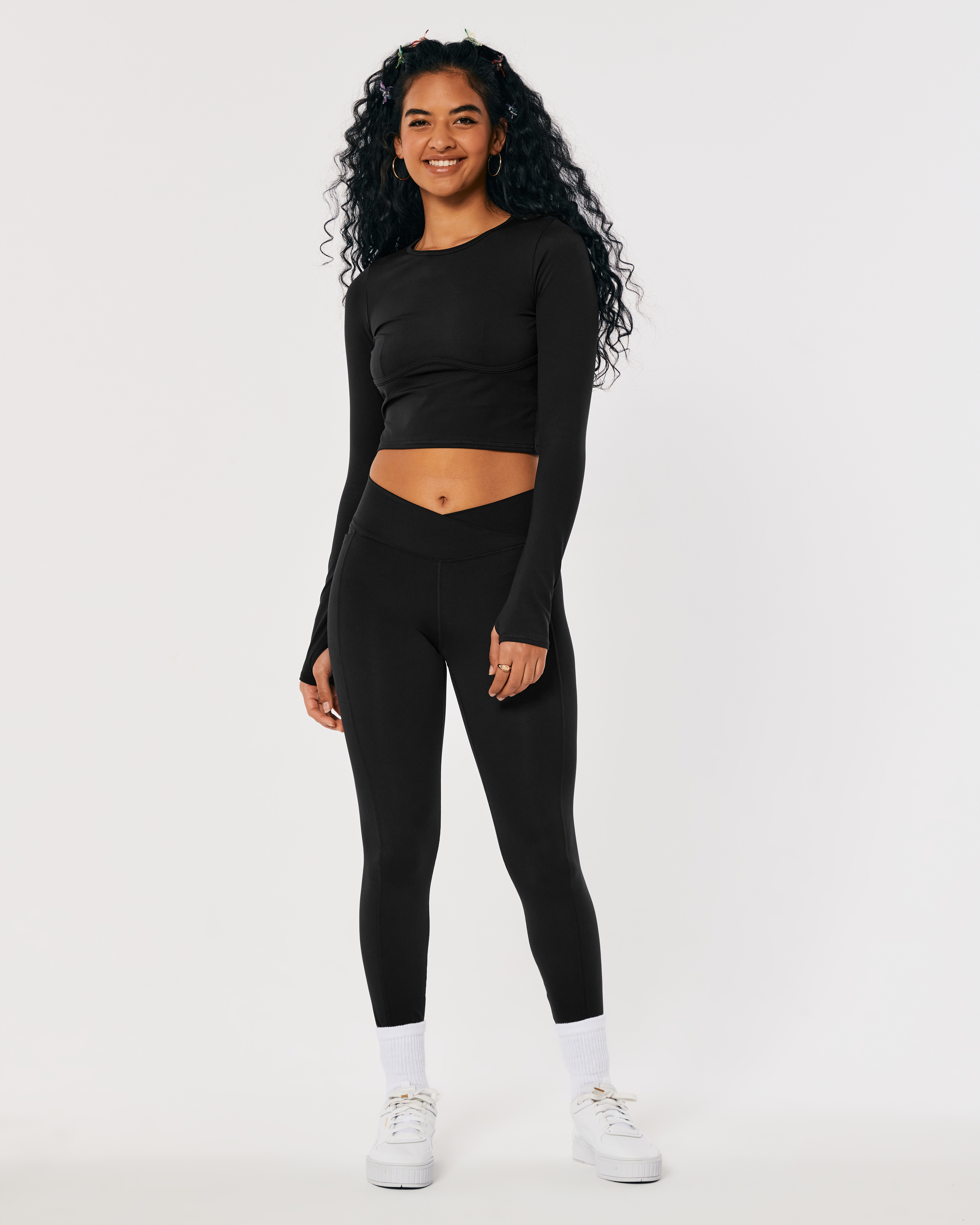 hollister cropped top