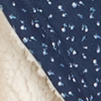navy floral