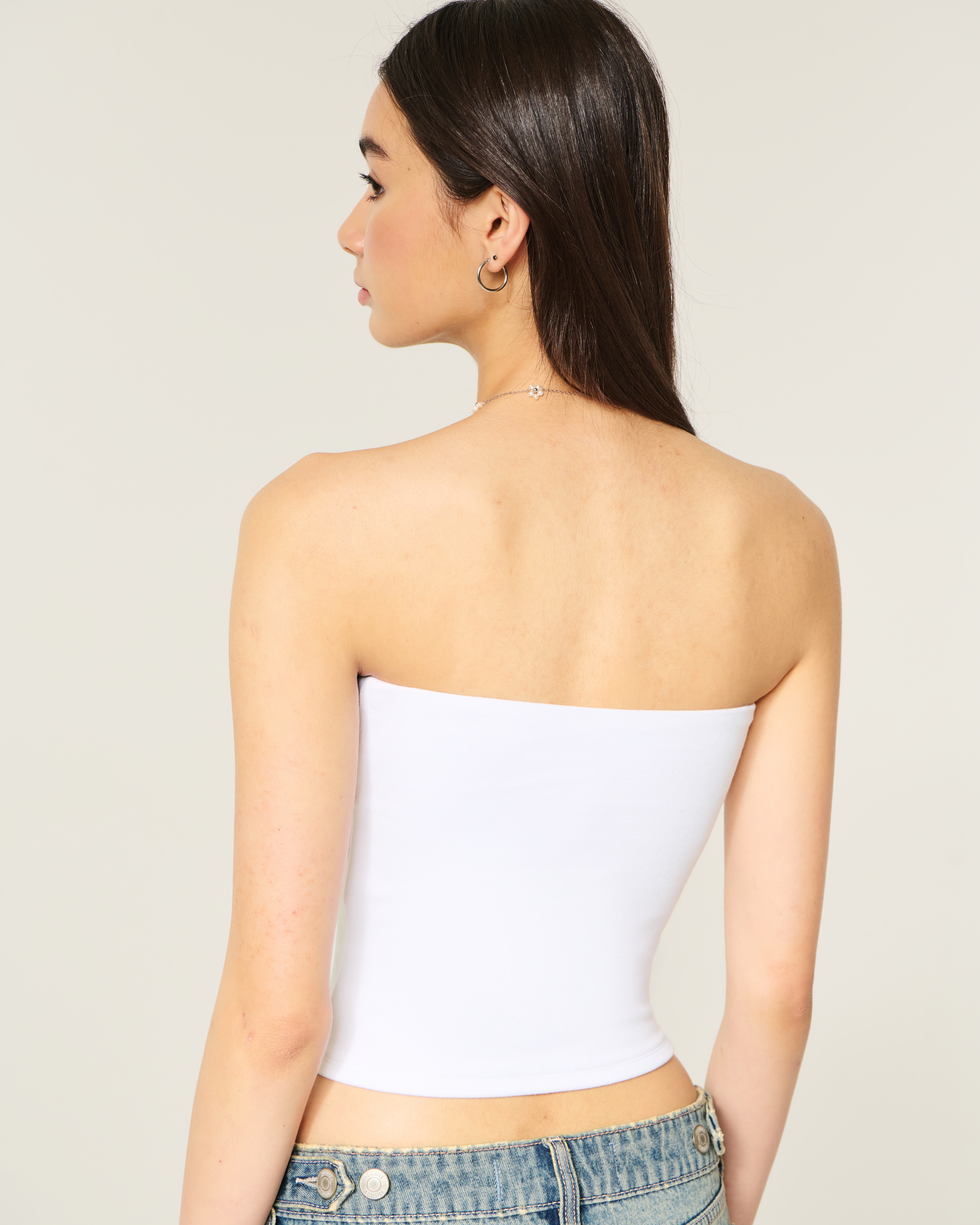 Женские топы Hollister Must-Have Basics Tube Top — фото 3
