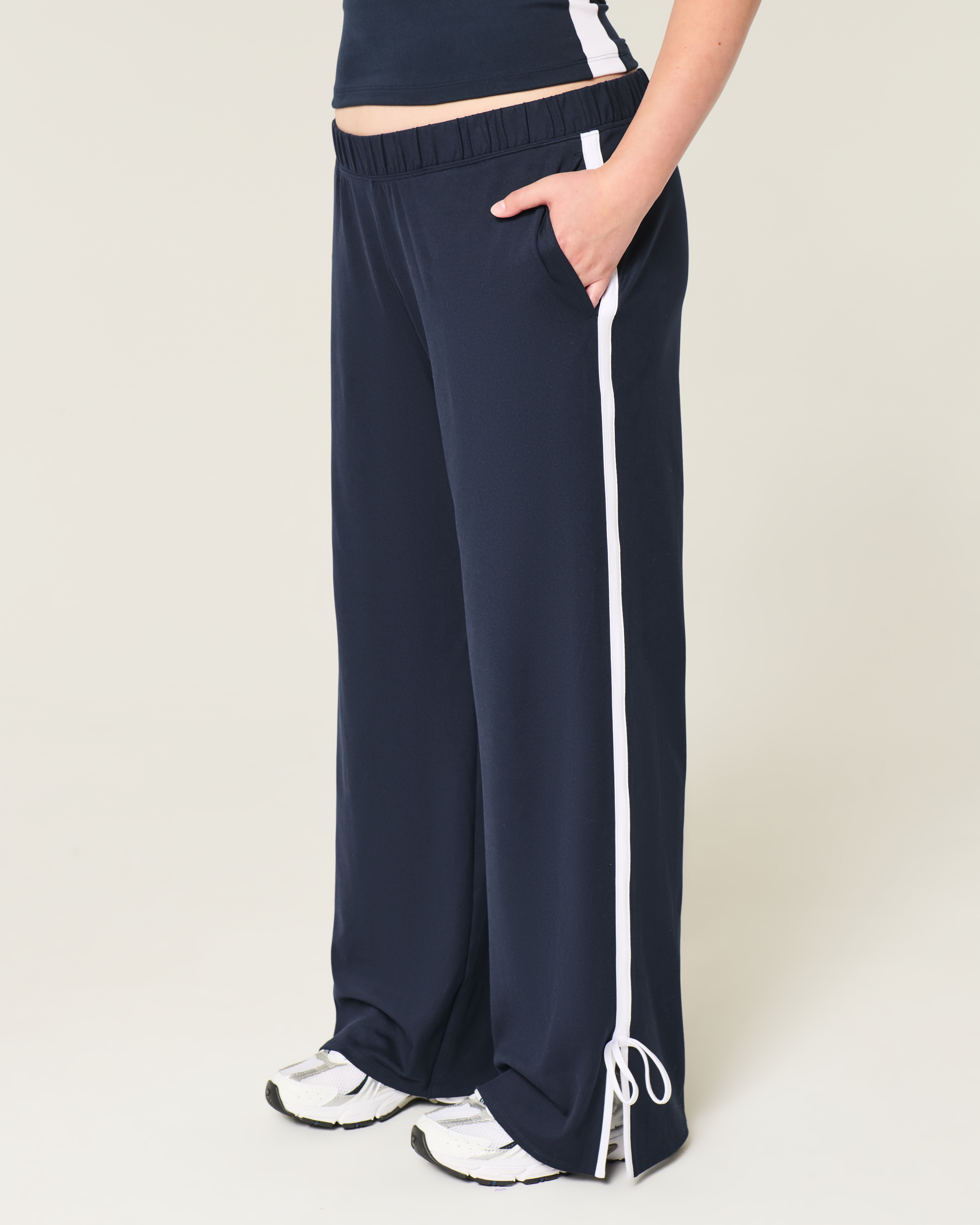 Женские спортивные брюки Hollister Gilly Hicks Active Side Bow свободного кроя — фото 4