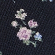 navy floral