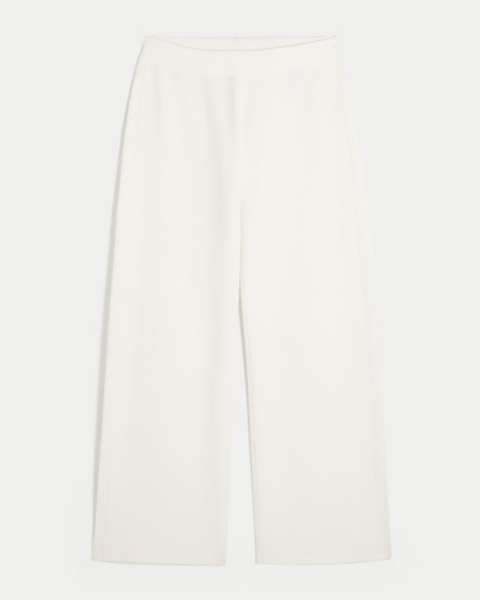 Женские брюки Hollister Gilly Hicks Heart Pointelle Straight Sweater-Knit Pants