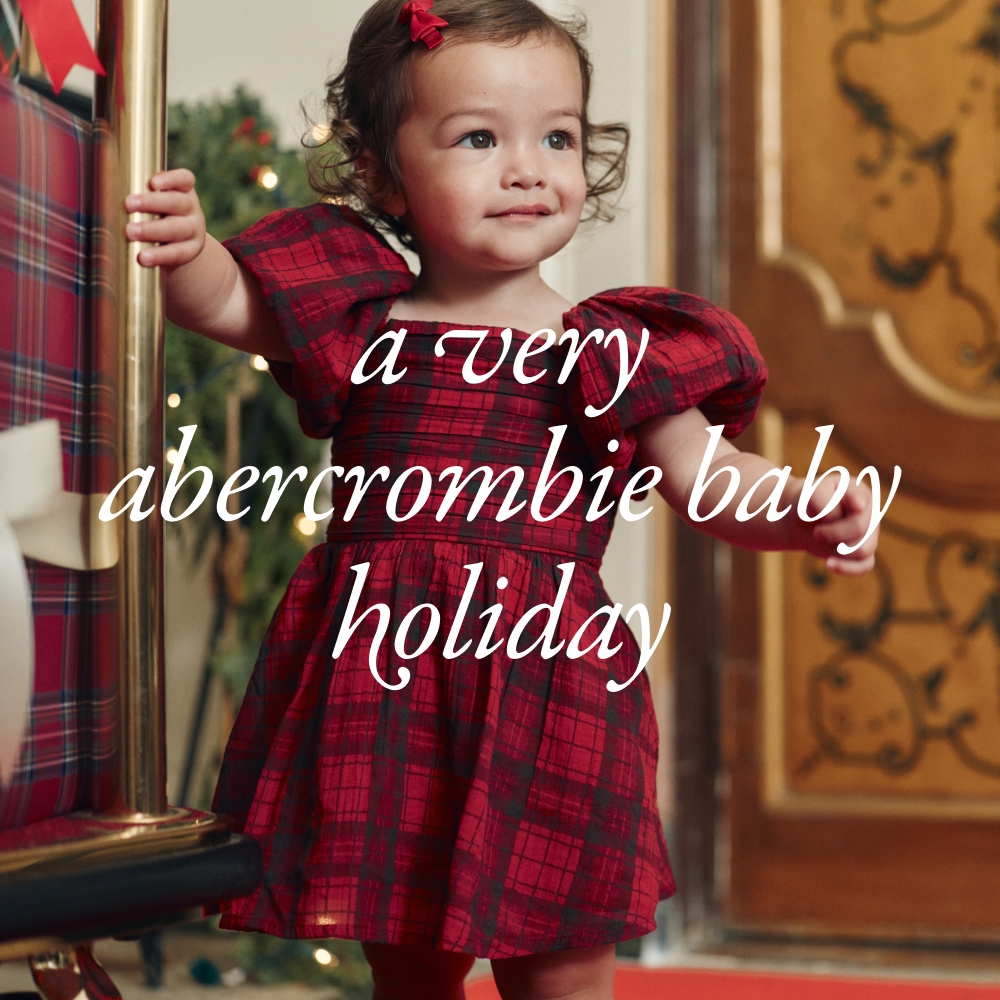 a very abercrombie baby holiday
