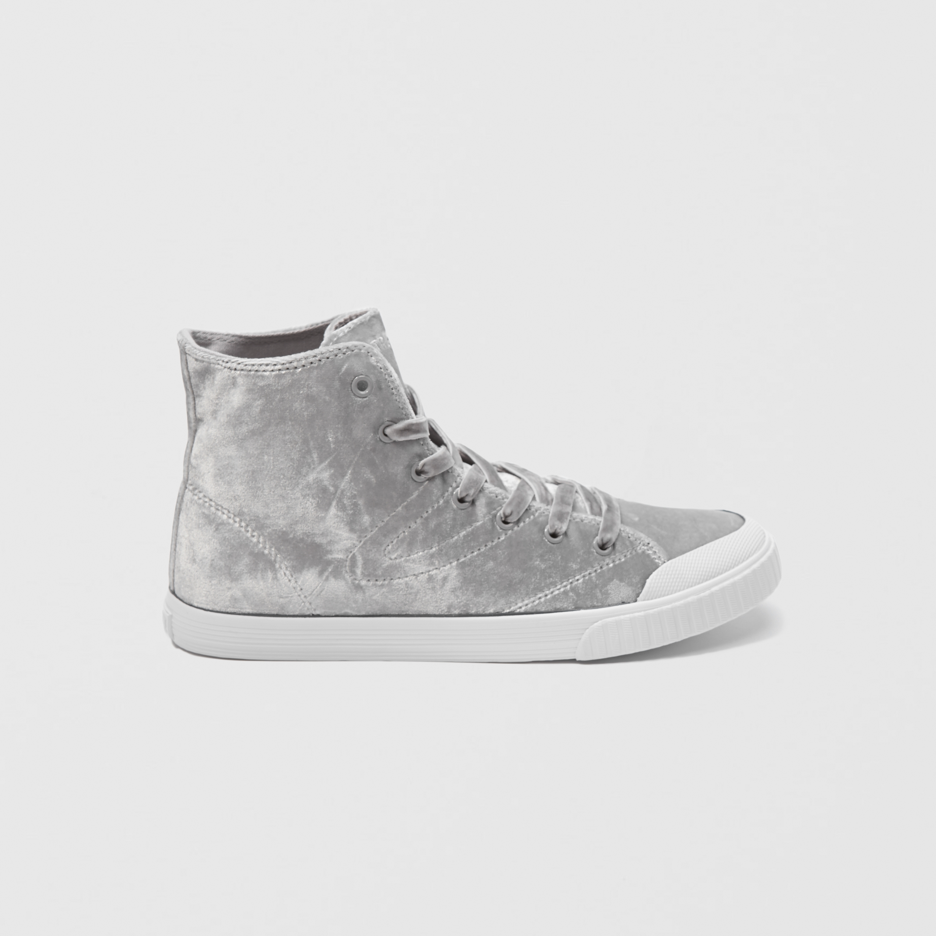 women's gray high top sneakers