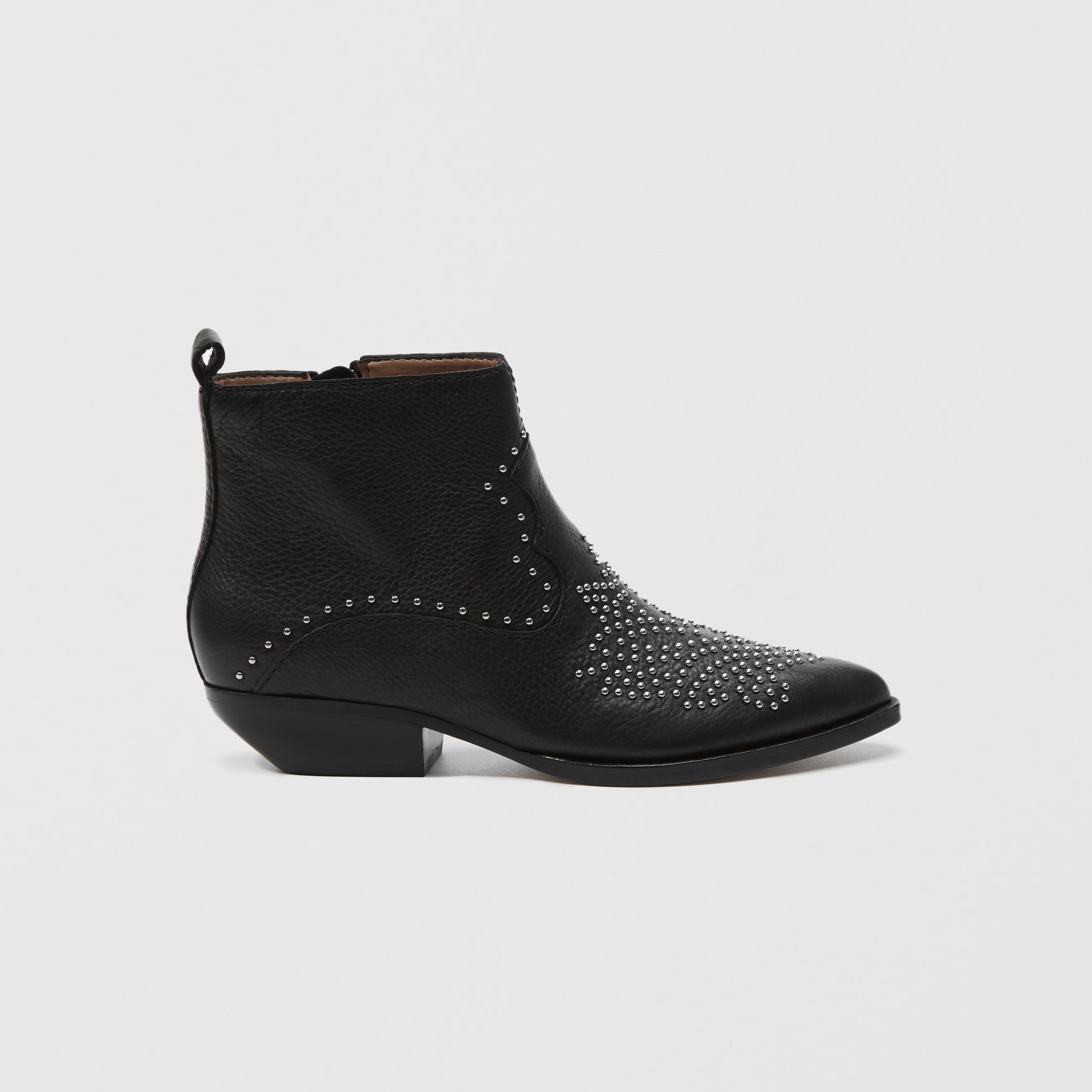 dolce vita uma studded leather bootie