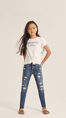 girls jeans | abercrombie kids